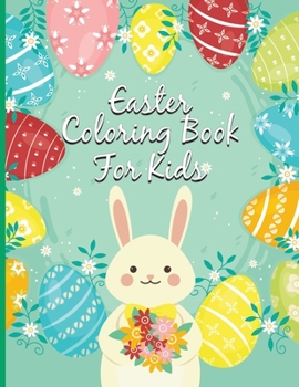 Paperback Easter Coloring Book For Kids: 20 Beautiful and Fun Coloring Pictures to Color for Your Kids Book