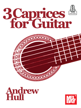 Paperback 3 Caprices for Guitar Book