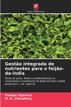 Paperback Gestão integrada de nutrientes para o feijão-da-índia [Portuguese] Book