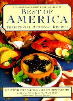 Hardcover Best of America: Traditional Regional Recipes Book