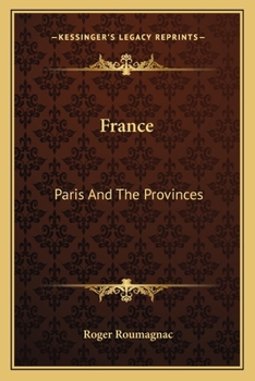Paperback France: Paris And The Provinces Book