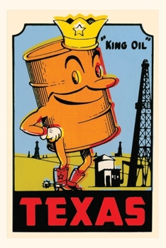 Paperback Vintage Journal King Oil Decal Book