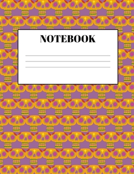 Paperback Sugar Skulls Notebook Book