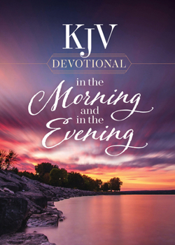 Hardcover KJV Devotional in the Morning and in the Evening Book