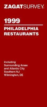 Paperback Philadelphia Restaurants (Zagat) Book