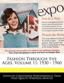 Paperback Fashion Through the Ages, Volume 11: 1930 - 1960 Book
