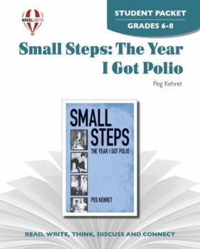 Paperback Small Steps: The Year I Got Polio - Student Packet by Novel Units Book