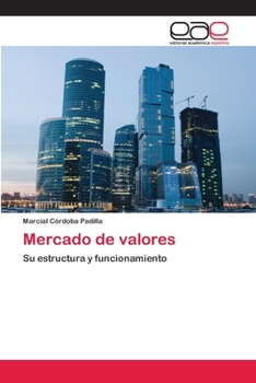 Paperback Mercado de valores [Spanish] Book