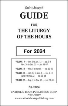 Paperback Liturgy of the Hours Guide 2024 Book