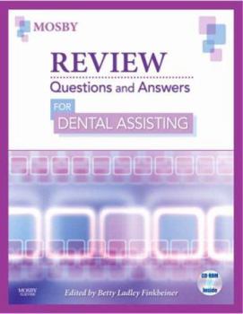 Paperback Review Questions and Answers for Dental Assisting [With CDROM] Book