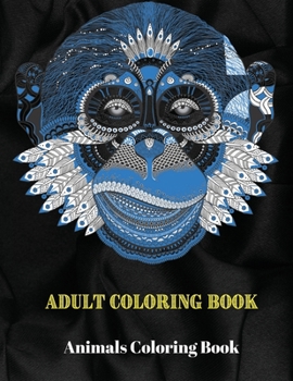 Paperback Animals Coloring Book: Animals Mandala Coloring Book