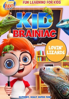 DVD Kid Brainiac: Lovin' Lizards Book