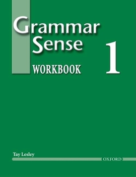 Paperback Grammar Sense 1 Book