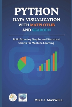 Paperback Python Data Visualization with Matplotlib and Seaborn: Build Stunning Graphs and Statistical Charts for Machine Learning Book