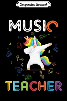 Composition Notebook: Music Teacher Christmas - Elf Christmas Cheer Journal/Notebook Blank Lined Ruled 6x9 100 Pages