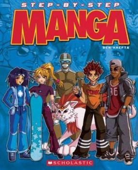 Paperback Step-By-Step Manga Book