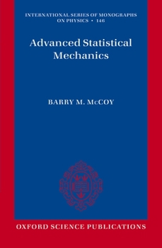 Paperback Advanced Statistical Mechanics Book