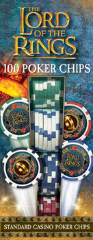Misc. Lord of Rings 100 PC Poker Chips Book