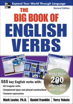 Paperback The Big Book of English Verbs [With CDROM] Book