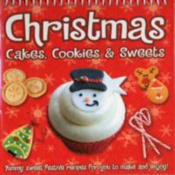 Hardcover Christmas Cakes Cookies & Sweets Book