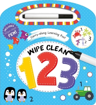 Wipe Clean Carry  Learn: 123: Early Learning for 3+ Year-Olds