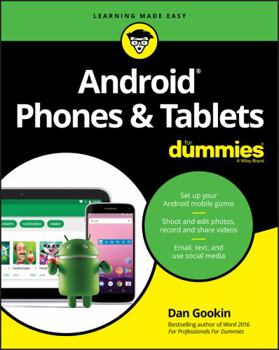 Paperback Android Phones and Tablets for Dummies Book