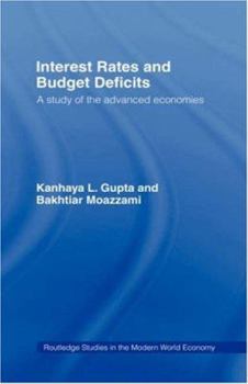 Hardcover Interest Rates and Budget Deficits: A Study of the Advanced Economies Book