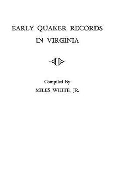 Paperback Early Quaker Records in Virginia Book