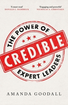 Paperback Basic Books Credible The Power of Expert Leaders. Book