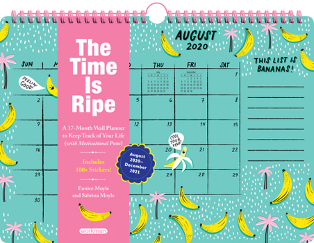 2021 Time Is Ripe Personal 17-Month Wall Calendar