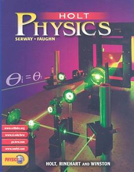 Hardcover Holt Physics: Pupil Edition 2002 Book