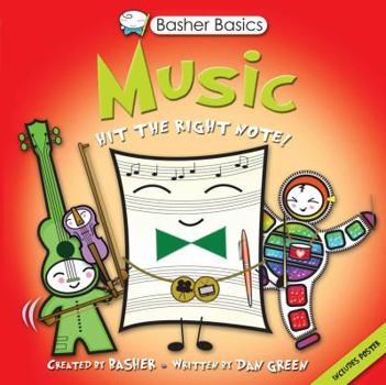 Paperback Basher Basics: Music Book