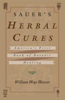 Hardcover Sauer's Herbal Cures Book