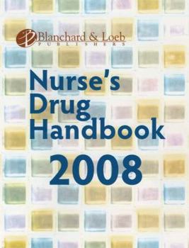 Paperback Nurse's Drug Handbook 2008 Book