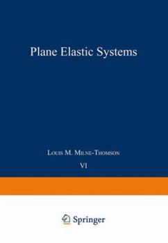 Paperback Plane Elastic Systems Book