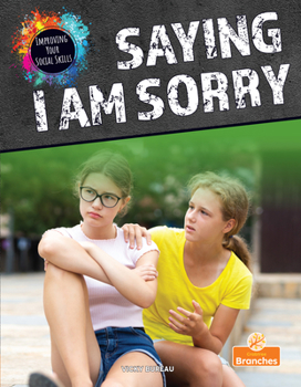 Paperback Saying I Am Sorry Book