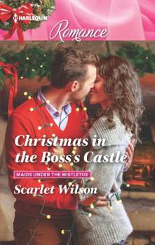 Mass Market Paperback Christmas in the Boss's Castle [Large Print] Book