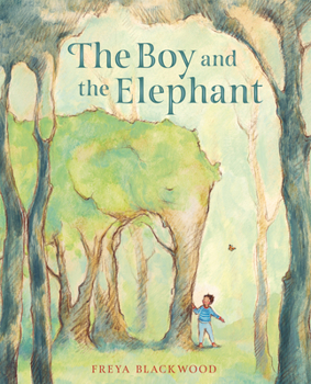 Library Binding The Boy and the Elephant Book