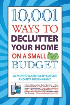 Paperback 10,001 Ways to Declutter Your Home on a Small Budget Book