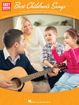 Paperback Best Children's Songs: Easy Guitar with Notes & Tab Book