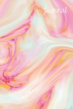 Journal: 105 Undated Pages : Sweet Pastel Design : Paperback