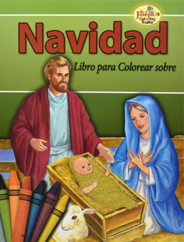 Paperback Navidad Coloring Book [Spanish] Book
