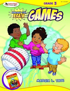 Paperback Engage the Brain: Games, Grade Three Book