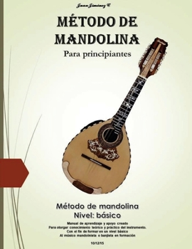 Paperback Metodo De Mandolina [Spanish] Book