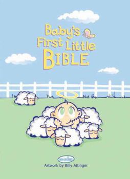 Hardcover Baby's First Little Bible Book