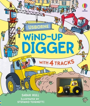 Board book Wind-Up Digger Book