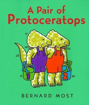 Hardcover Pair of Protoceratops Book