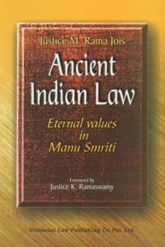 Paperback Ancient Indian Law Book