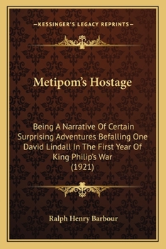 Paperback Metipom's Hostage: Being A Narrative Of Certain Surprising Adventures Befalling One David Lindall In The First Year Of King Philip's War Book