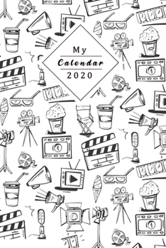 Paperback My Calendar 2020: Your Own Weekly, Monthly And Yearly Planner For 2020 With Beautiful Design Book